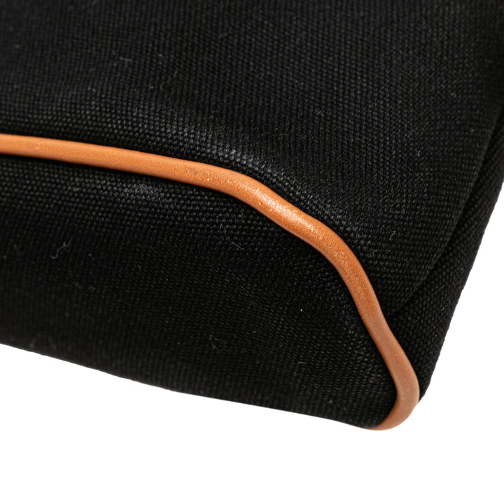 Hermès Toile Bolide Trousse de Voyage PM Noir
