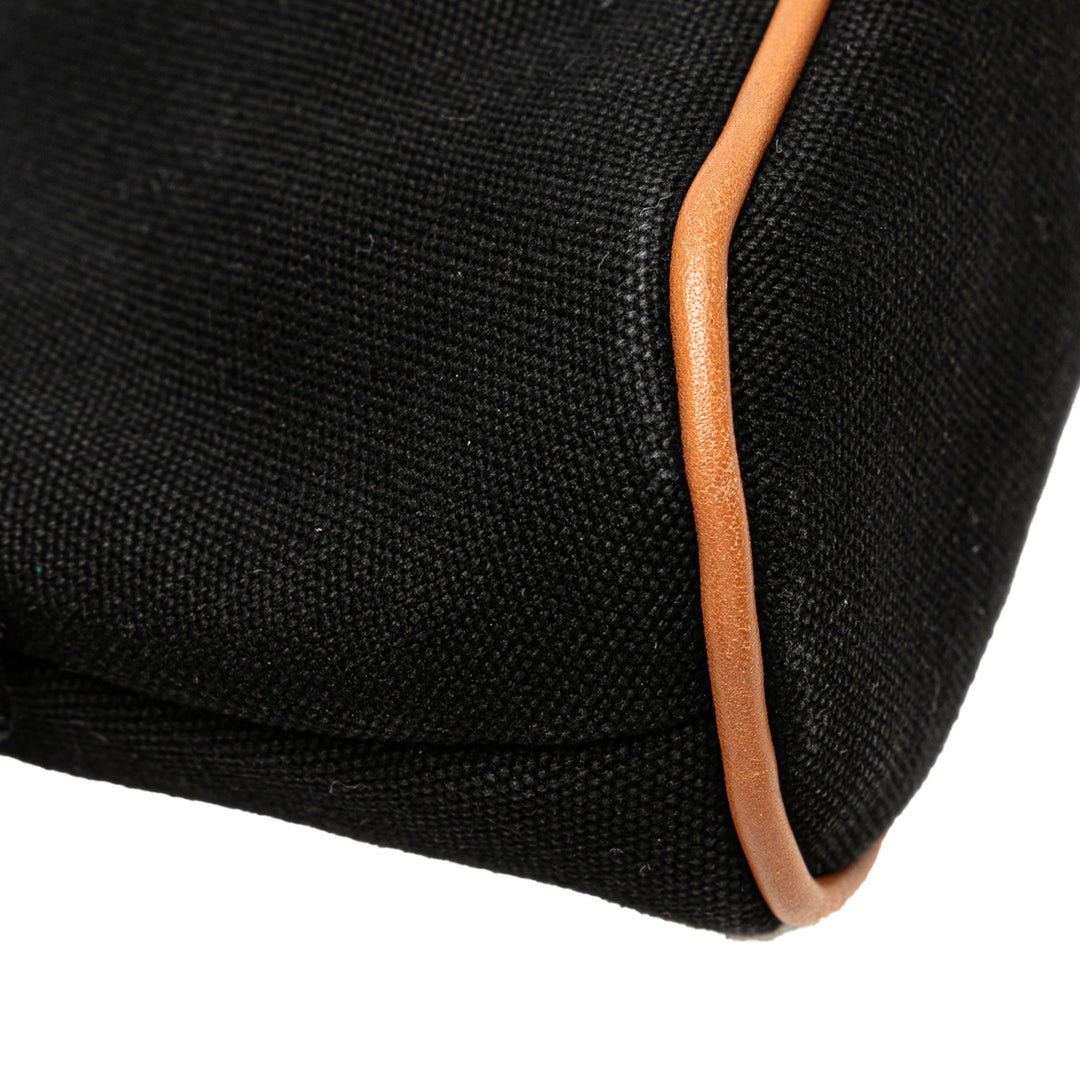 Hermès Toile Bolide Trousse de Voyage PM Noir
