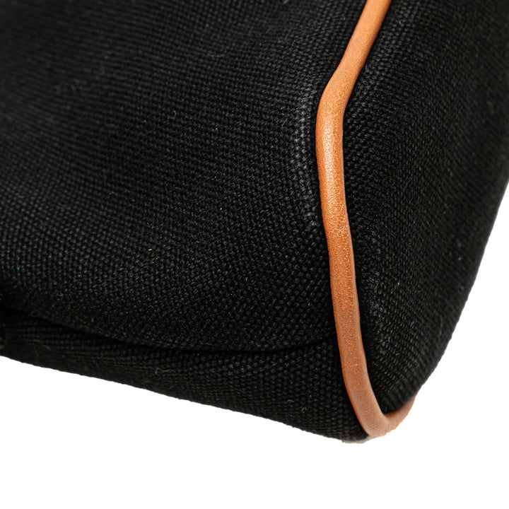 Hermès Toile Bolide Trousse de Voyage PM Noir