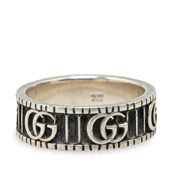 Sterling Silver GG Marmont Ring Silver - Gaby Paris