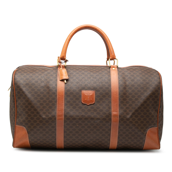 Celine Macadam Coated Toile Sac de voyage