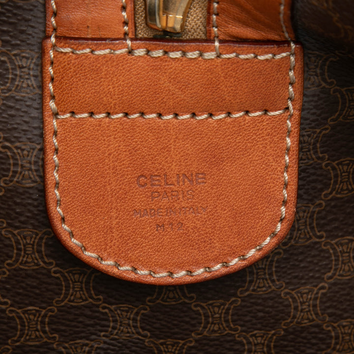 Celine Macadam Coated Toile Sac de voyage