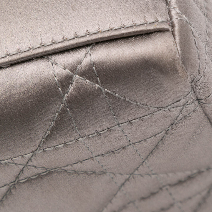 Mini Satin Cannage Lady Dior Gray - Gaby Paris