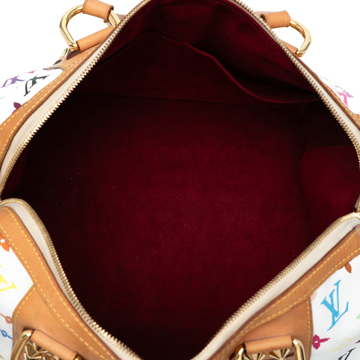 Louis Vuitton Monogram Multicolore Courtney GM Blanc – GABY PARIS Authentique