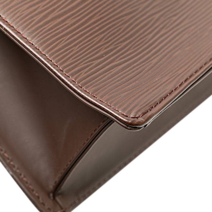 Epi Sac Plat PM Brown - Gaby Paris