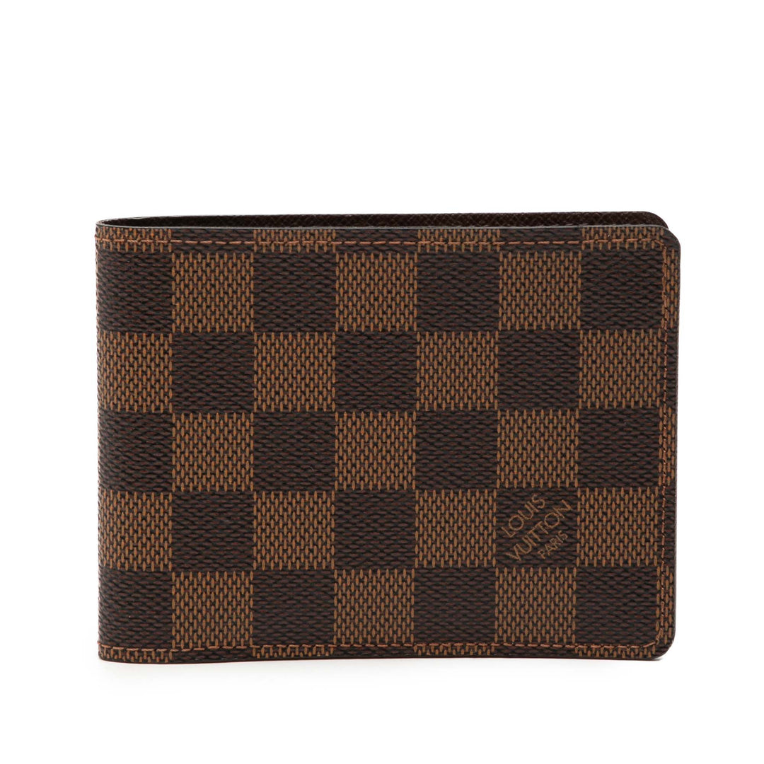 Louis Vuitton Damier Ebene Slender Portefeuille