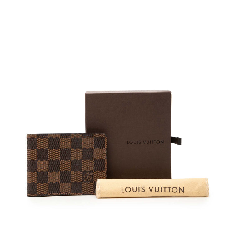Louis Vuitton Damier Ebene Slender Portefeuille