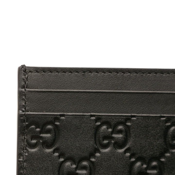 Gucci Guccissima Card Holder