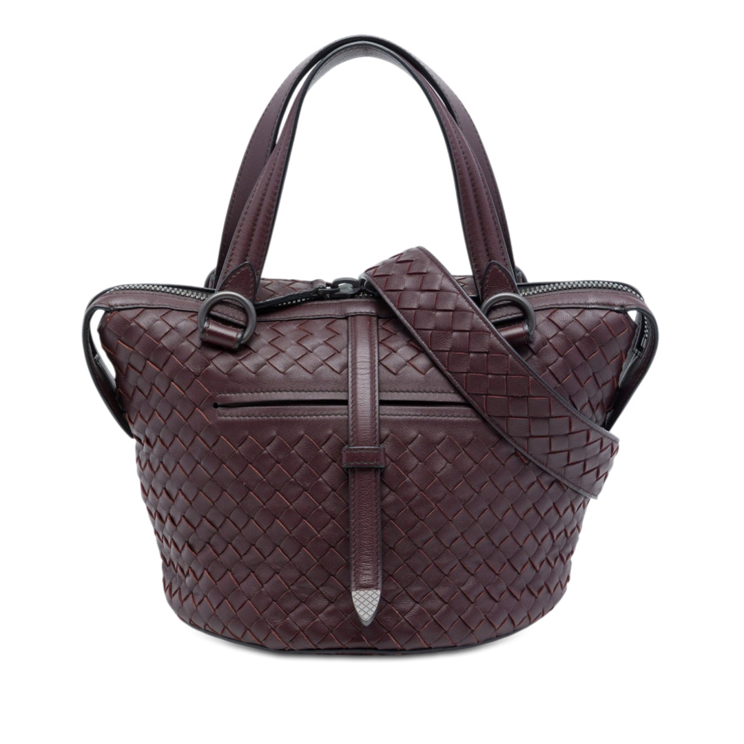 Bottega Veneta Intrecciato Tambura Sac Cuir nappa