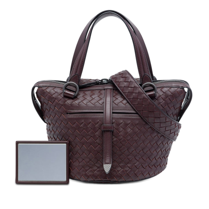 Bottega Veneta Intrecciato Tambura Sac Cuir nappa