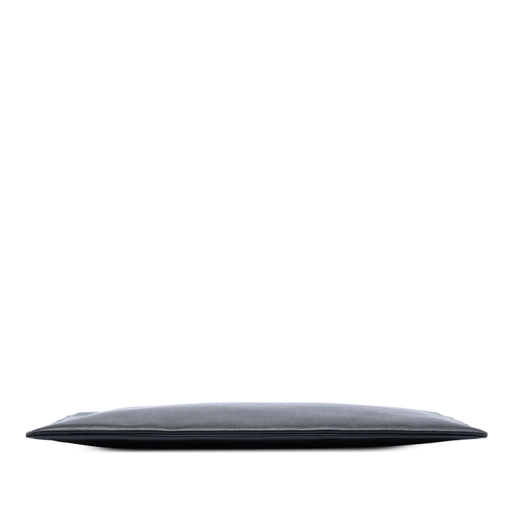 Saint Laurent Grain De Poudre Zip Document Holder