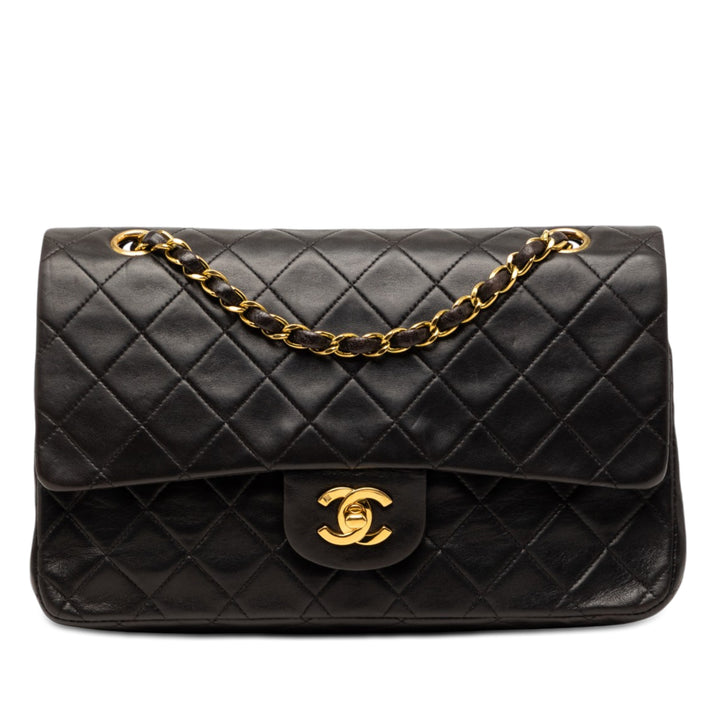 Chanel Medium Classic Cuir d’agneau Double rabat