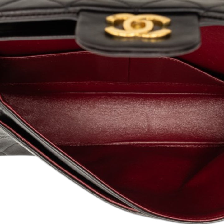 Chanel Medium Classic Cuir d’agneau Double rabat