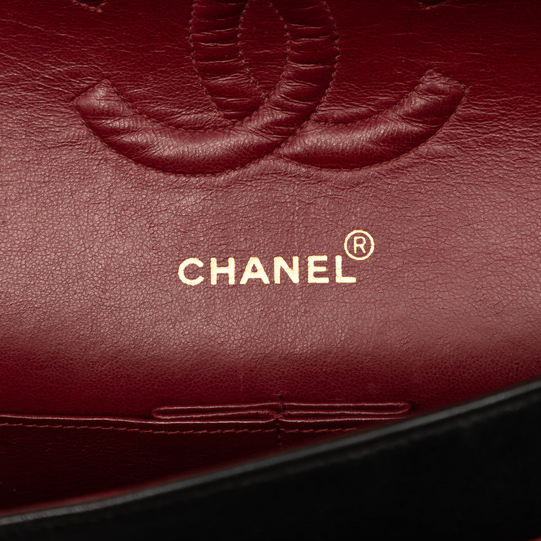 Chanel Medium Classic Cuir d’agneau Double rabat