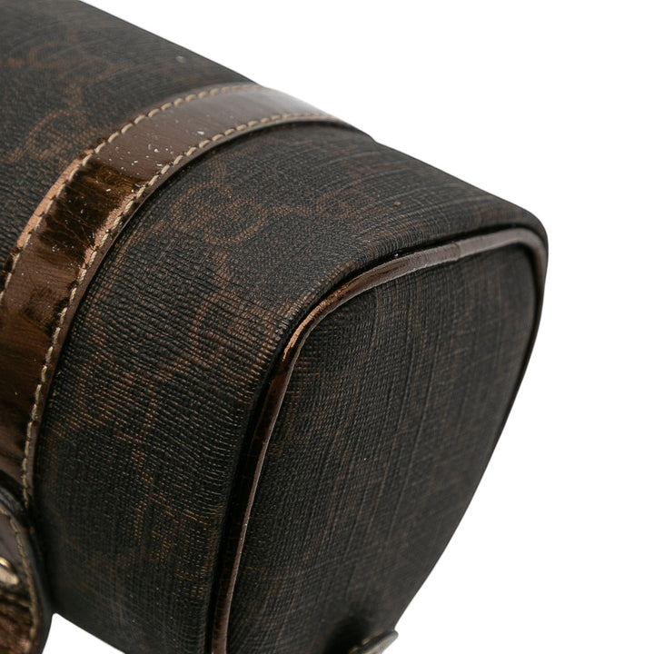 Gucci Sac à main Joy Boston GG Supreme Mini Marron – vue 10 – GABY PARIS