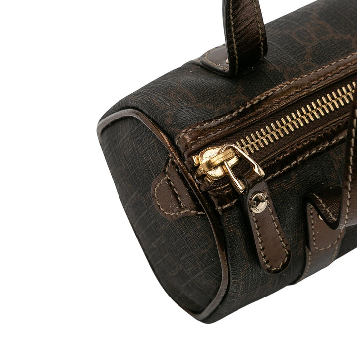 Gucci Sac à main Joy Boston GG Supreme Mini Marron – vue 7 – GABY PARIS