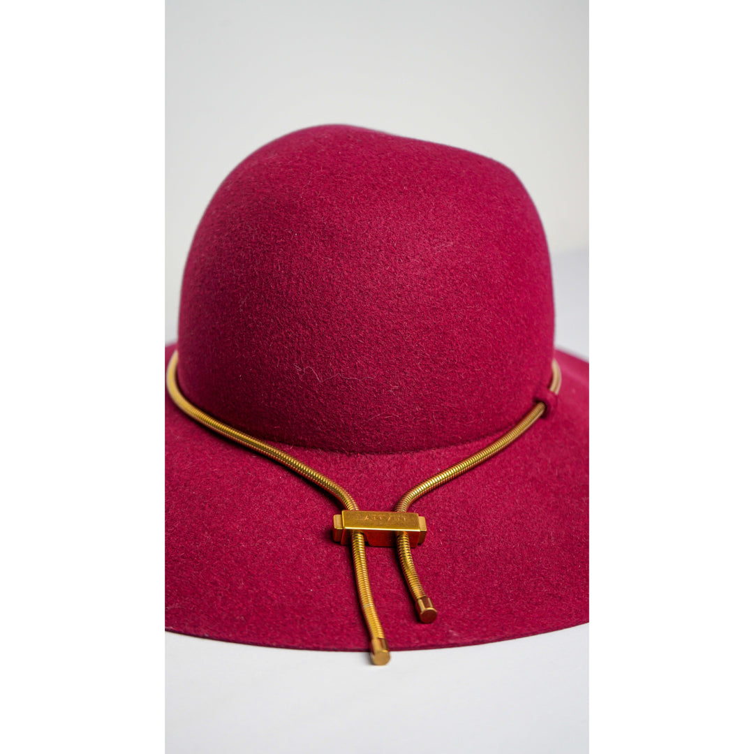 LANVIN Hat with chain size 56