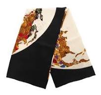 Chanel Gripoix Print Soie Foulard