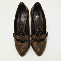 Louis Vuitton Escarpins mongram à boucle
