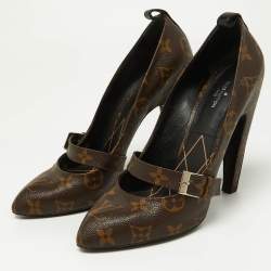 Louis Vuitton Escarpins mongram à boucle