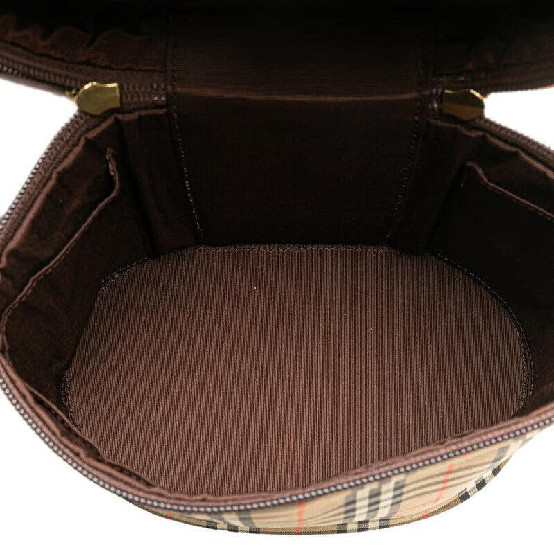Burberry Trousse de toilette toile à carreaux Haymarket
