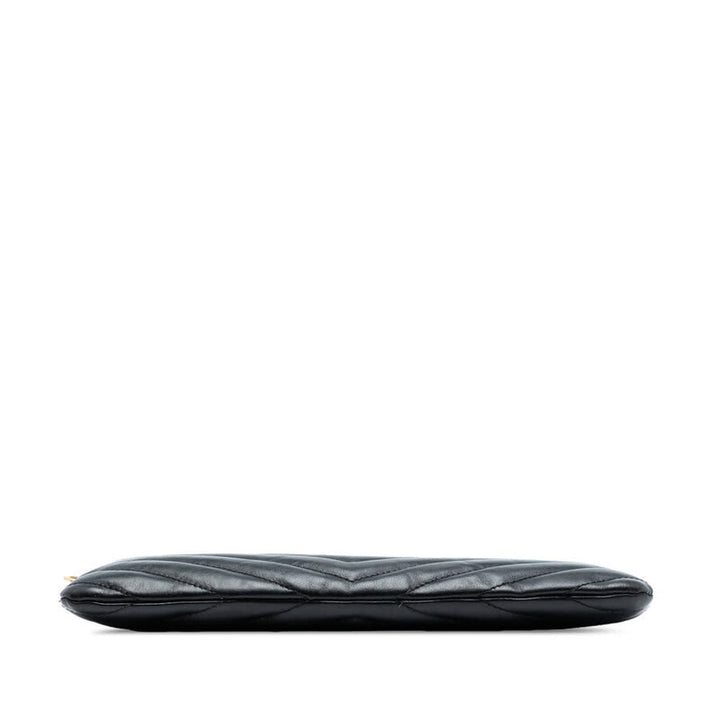 Saint Laurent pochette Monogram Zip A5 chevron matelassé