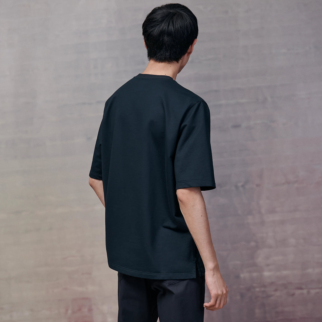 HERMES Printed T-shirt Mini Leather Patch size XS