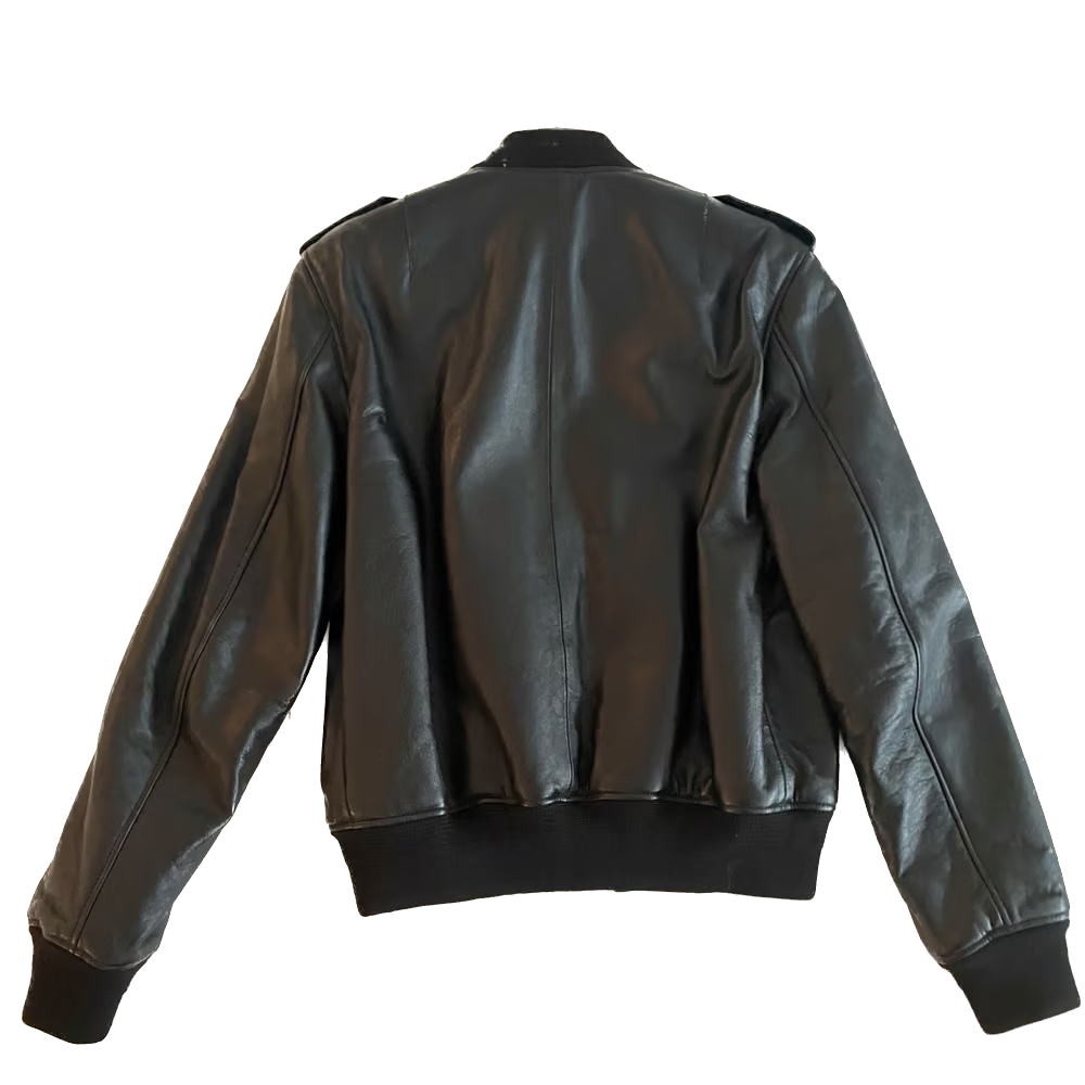 SAINT LAURENT Soft leather jacket size XS