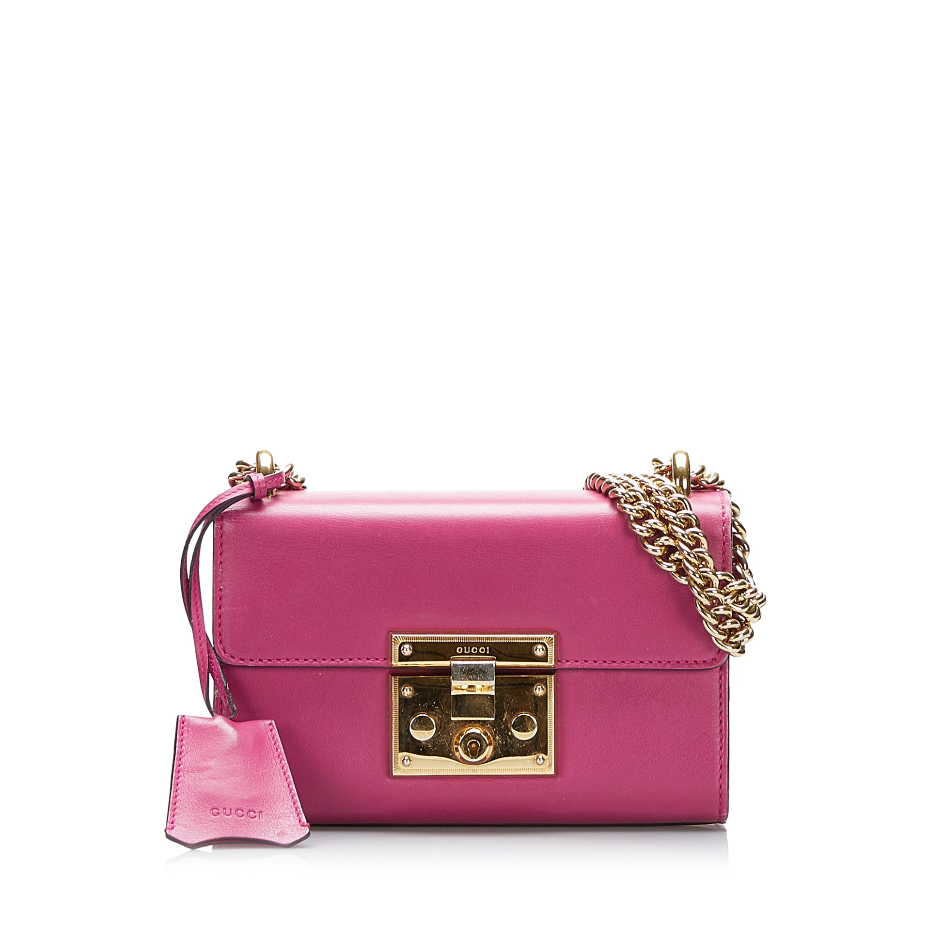 Padlock Shoulder Bag Pink - Gaby Paris