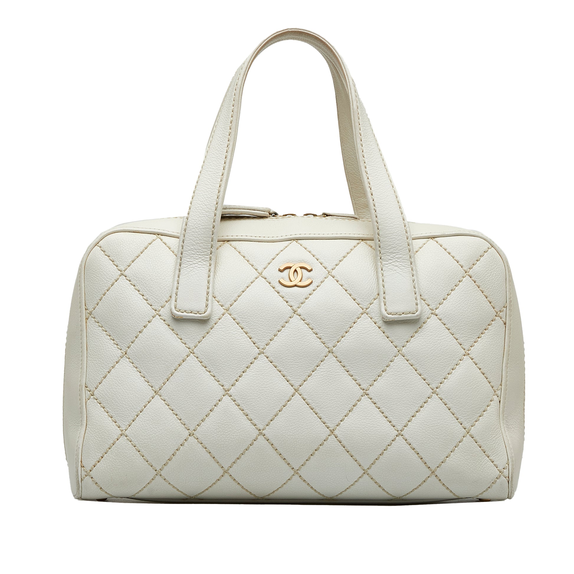 CC Wild Stitch Handbag White - Gaby Paris