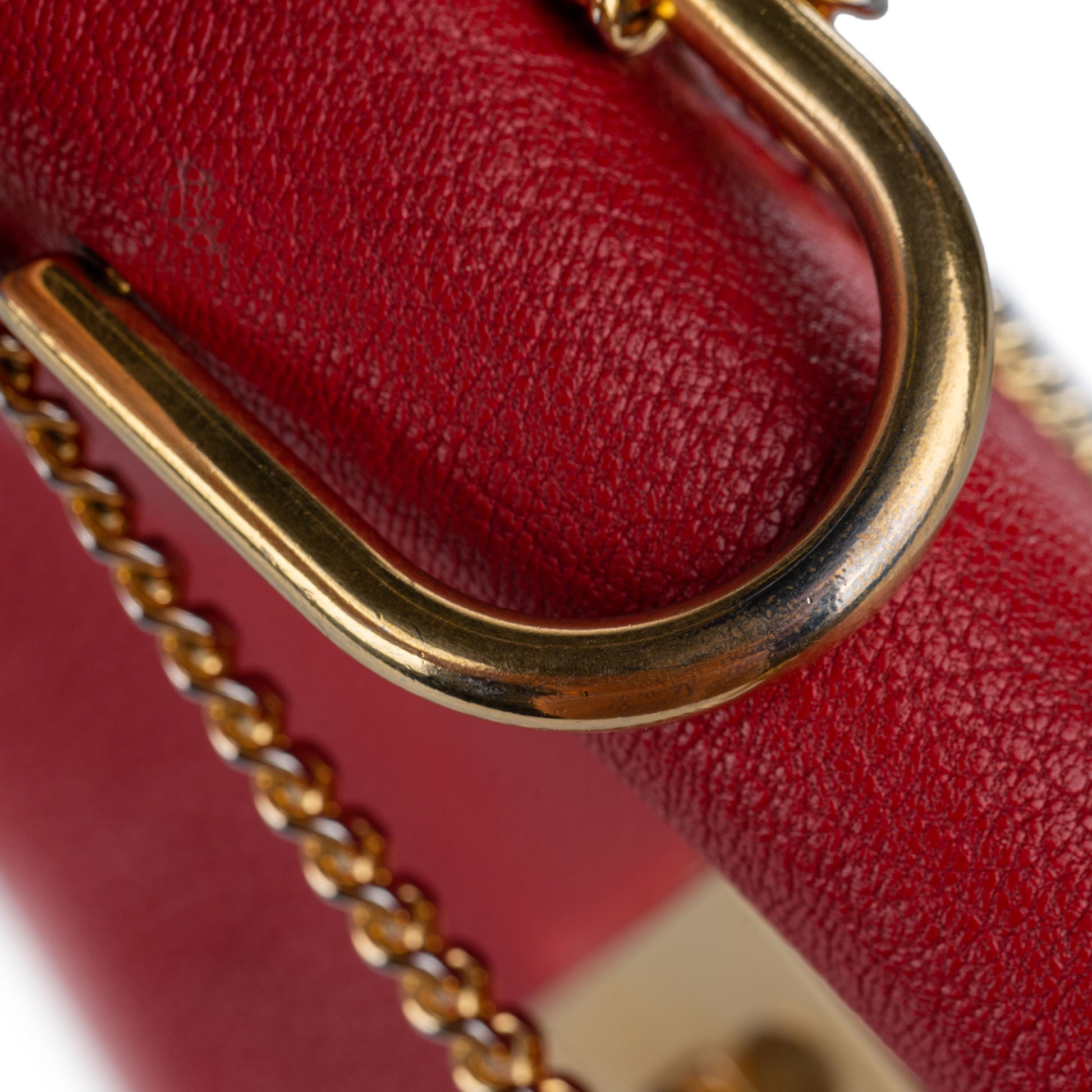 Drew Leather Crossbody Bag Red - Gaby Paris