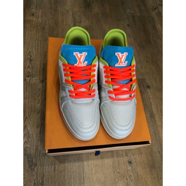 LOUIS VUITTON Sneaker Upcycling Virgil Abloh Edition Spéciale ville de Paris 95 ex au monde - GABY PARIS