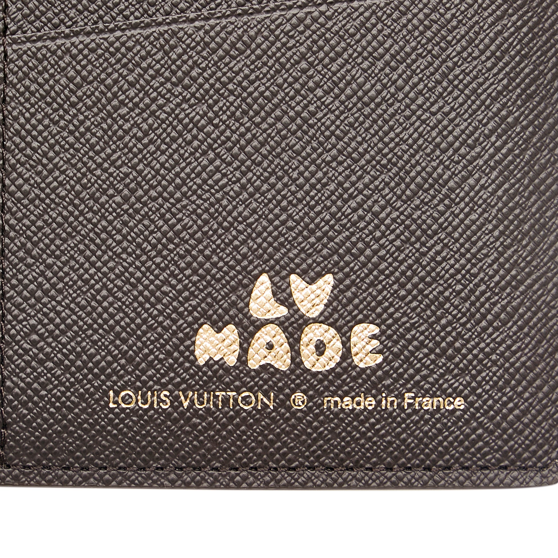 Louis Vuitton x Nigo Monogram Stripes Brazza Wallet Brown - Gaby Paris