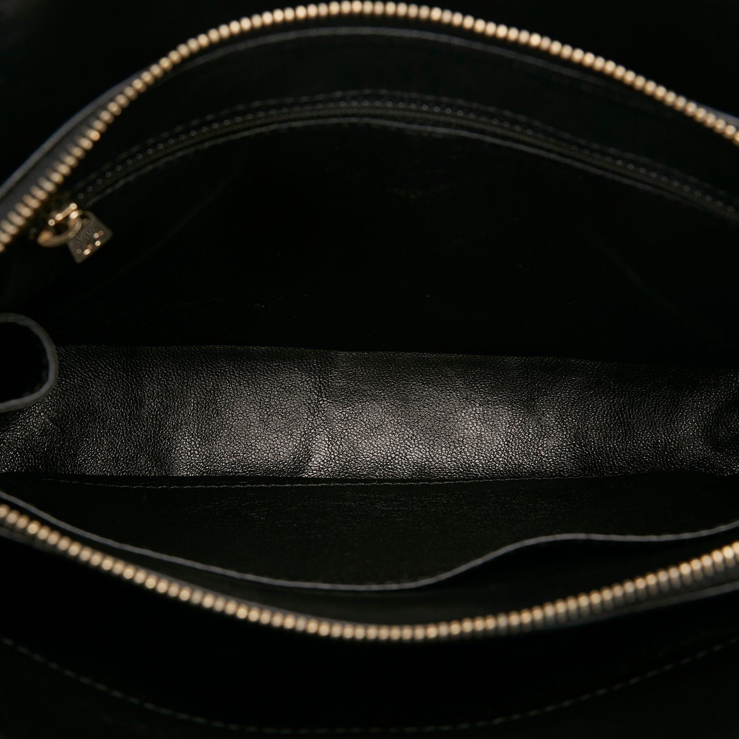 Lambskin Leather Handbag Black - Yeahllow