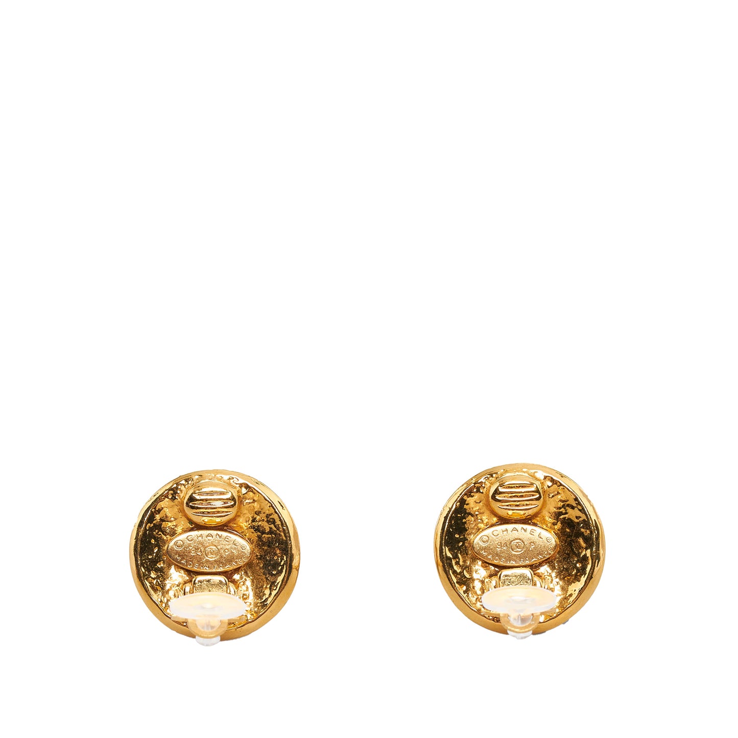 CC Earrings Gold - Gaby Paris